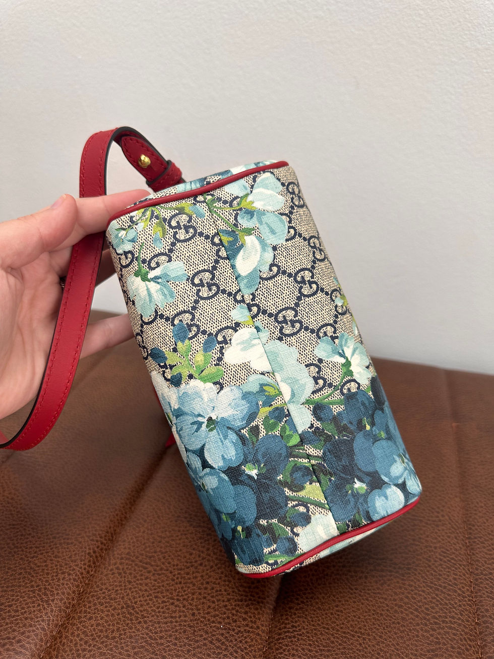 Thumbnail: Gucci GG Supreme Blooms Boston Bag