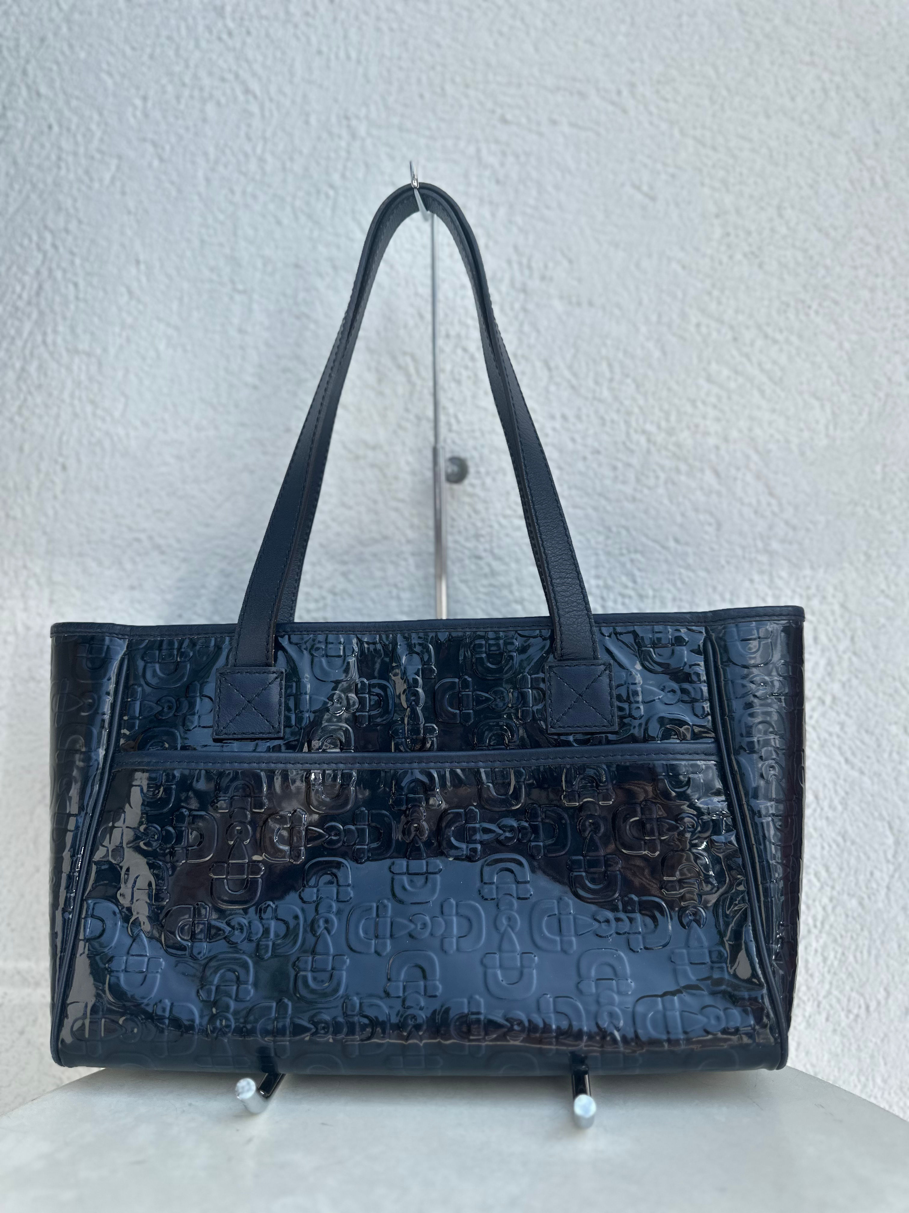Gucci GG Imprime Small Tote in Navy