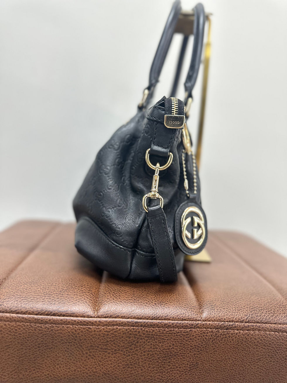 Thumbnail: GUCCI Guccissima Sukey Top Handle