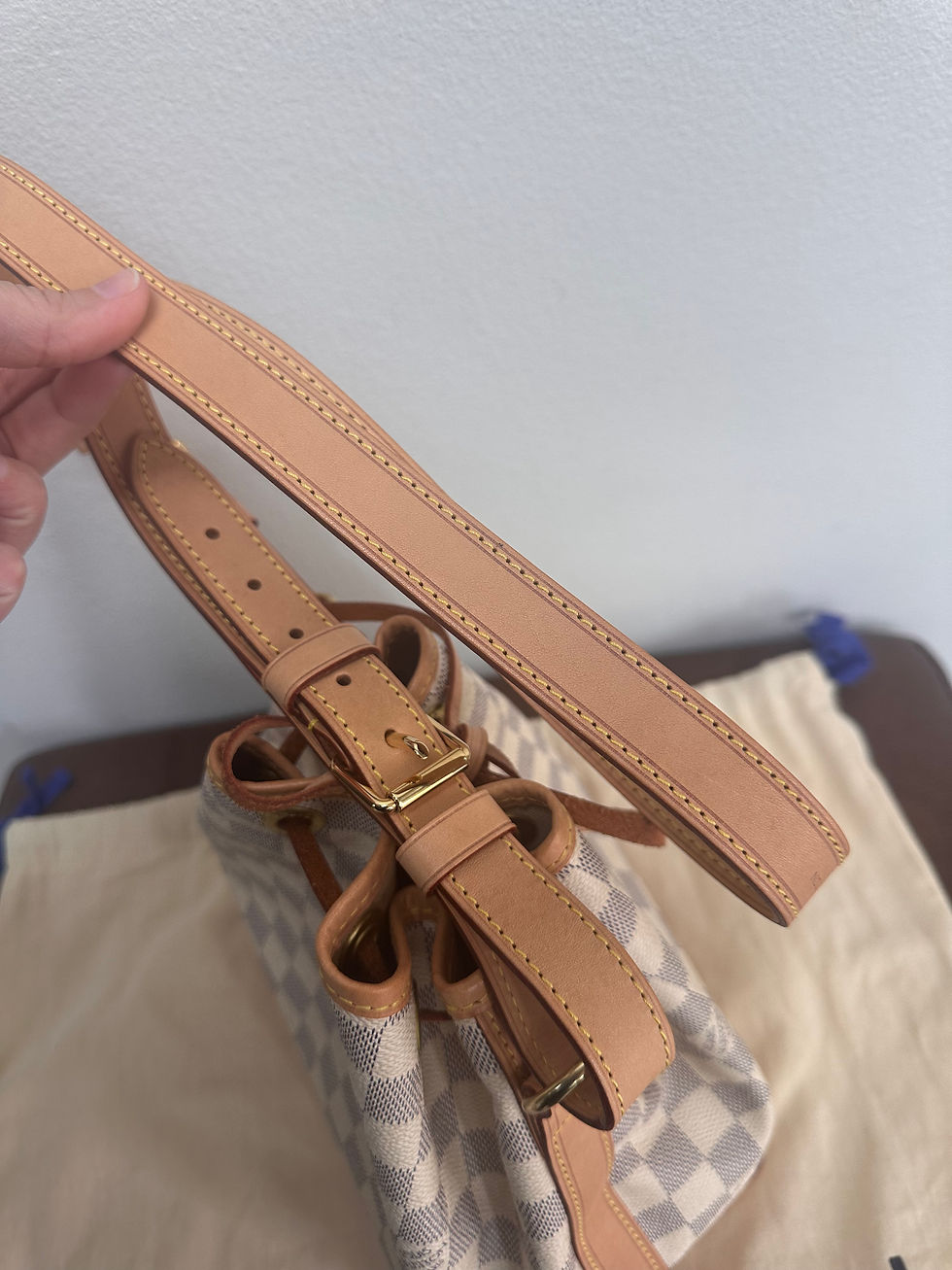 Thumbnail: Louis Vuitton Noe BB Damier Azur 