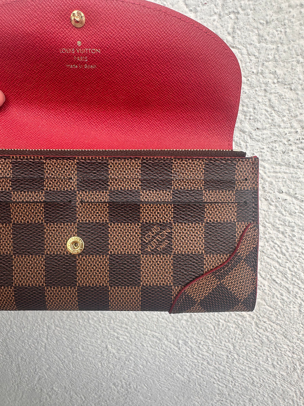 Thumbnail: Louis Vuitton Damier Ebene Caissa Wallet