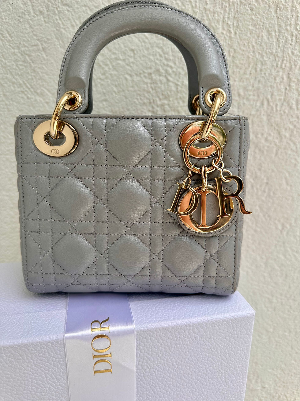Thumbnail: Christian Dior Mini Lady Dior Bag 