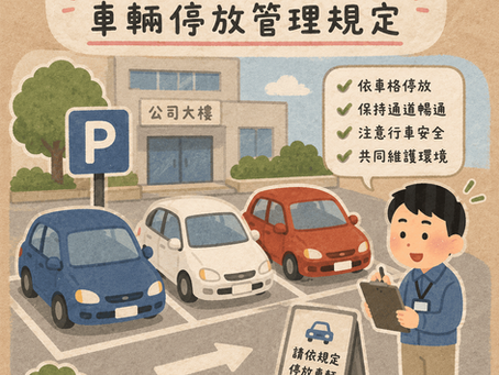 115.08.25_【公告】重申公司停車區域及車輛停放管理規定 Nhắc lại quy định về khu vực đỗ xe và quản lý việc đỗ xe trong công ty