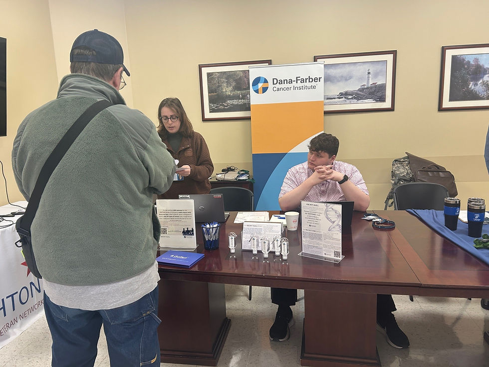 Serving MA Veterans: MCED Team Provides Health Resources at the Brighton Job Fair