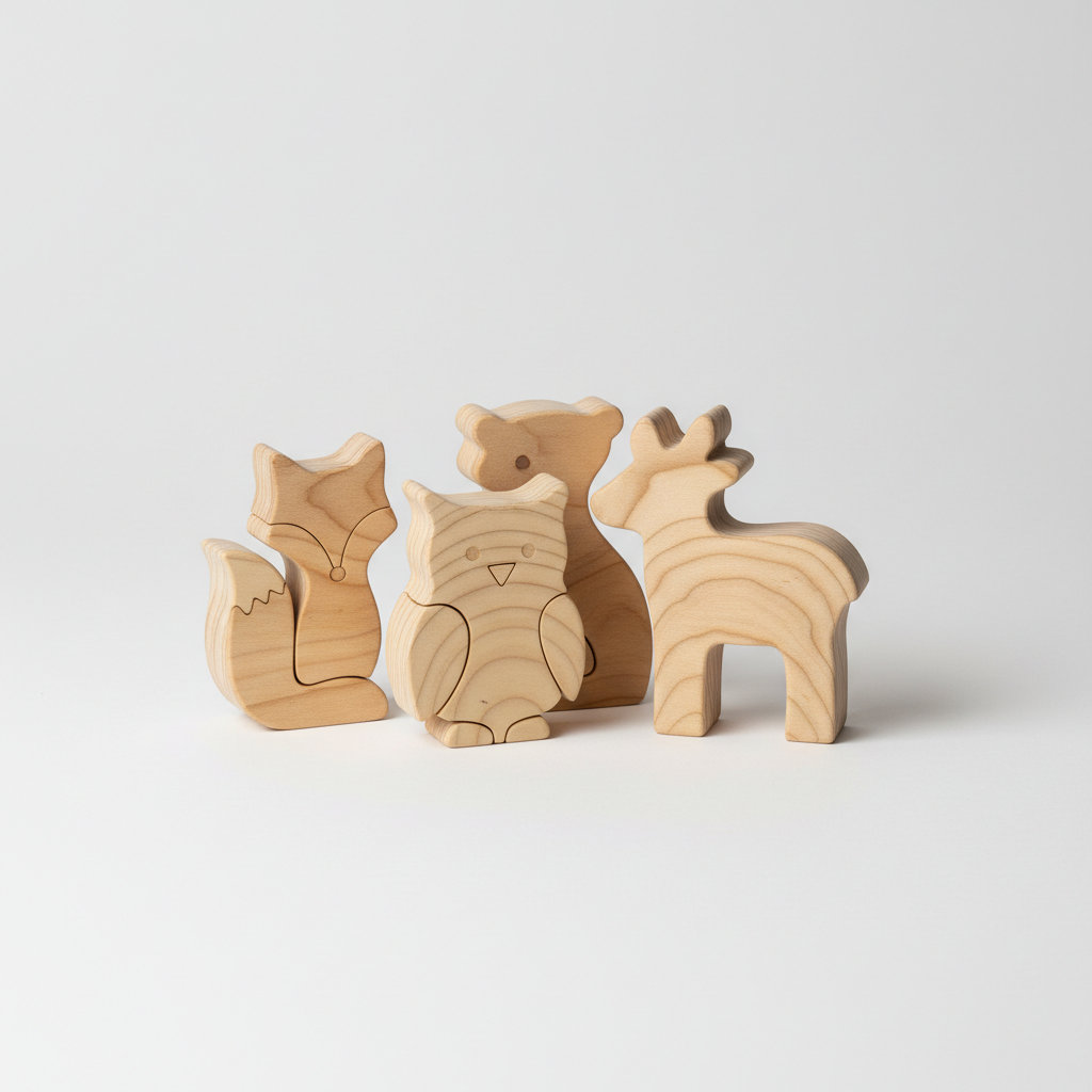 Natural Wood Puzzle