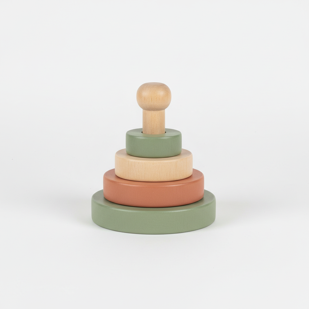 Wooden Stacking Rings