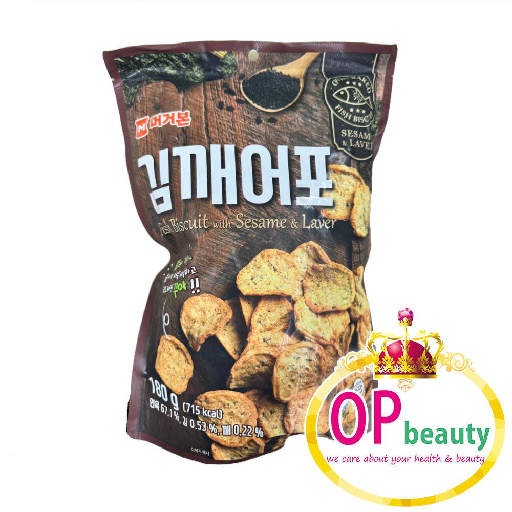 Murgerbon 韓國芝麻海苔烤魚脆片 180g (EXP:2026/05)