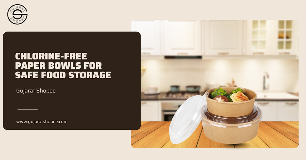 Chlorine-Free vs. Conventional Paper Bowls: What You Should Know