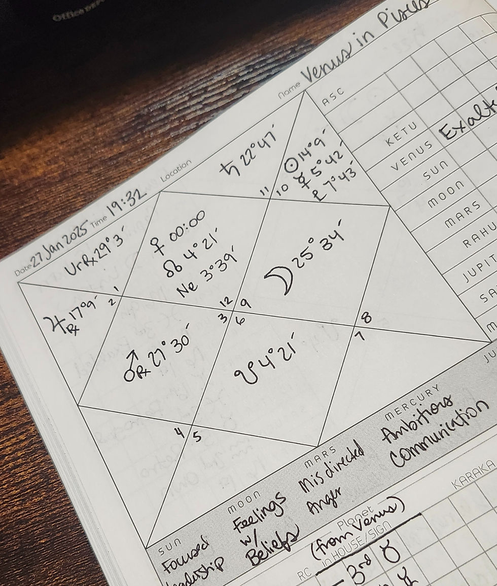 Astrology calcuator journal