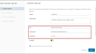Running vCD on VxRail