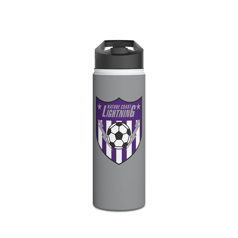 Thumbnail: Stainless Steel Water Bottle, Standard Lid