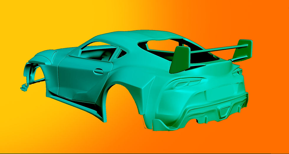 Toyota SUPRA 2020 Tuning Body