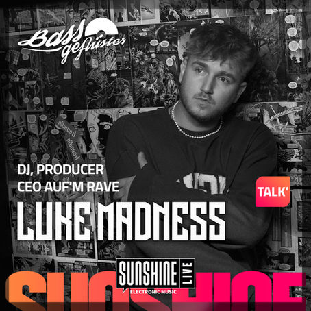 Madness. Auf Deutsch: Wahnsinn. Und wenn man sich den Weg von Luke Madness anschaut, dann passt dieser Name ziemlich gut. Vom angehenden Bundespolizisten, zu DJ-Gigs auf der ganzen Welt. Mit gerade mal 14 Jahren hat er angefangen aufzulegen.