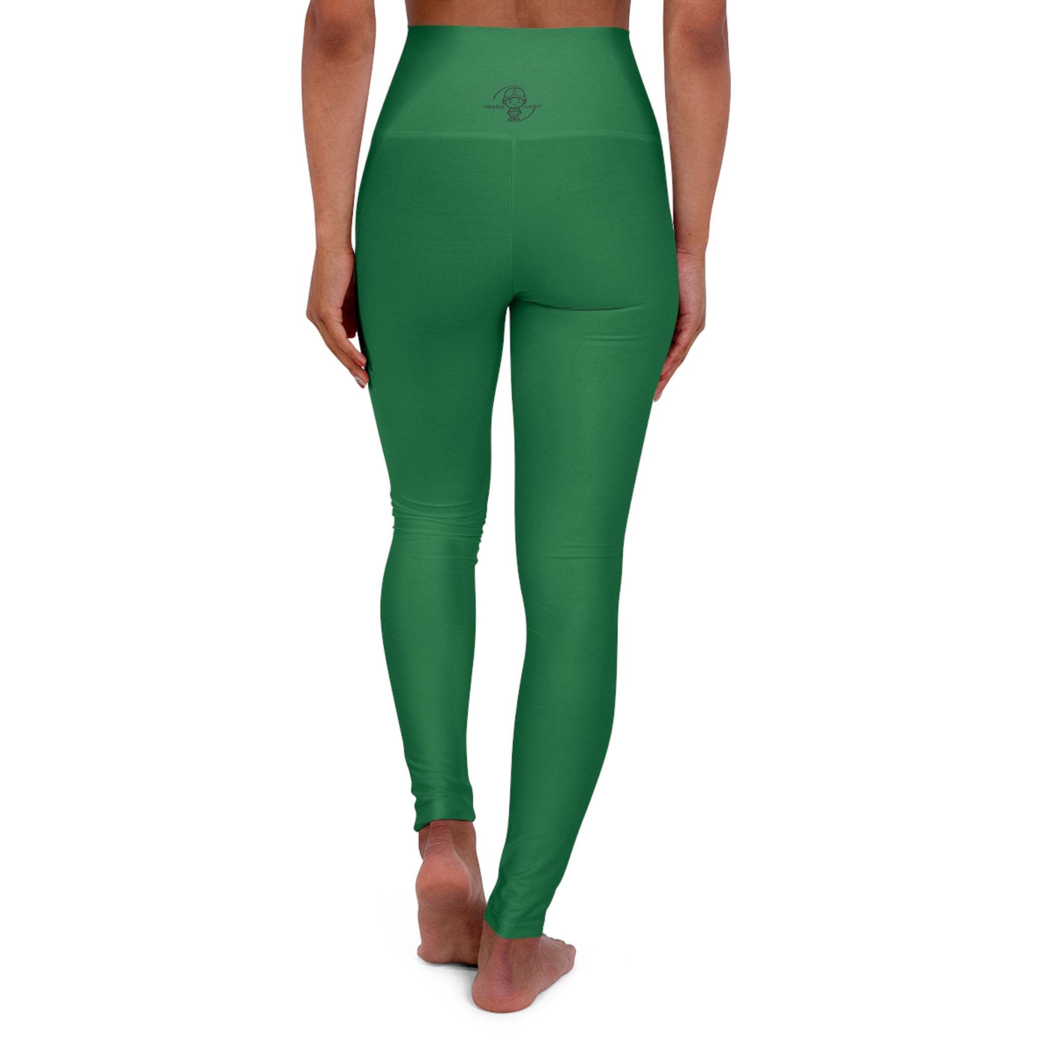 Mindful Soldier - High Waisted Yoga Leggings (AOP)