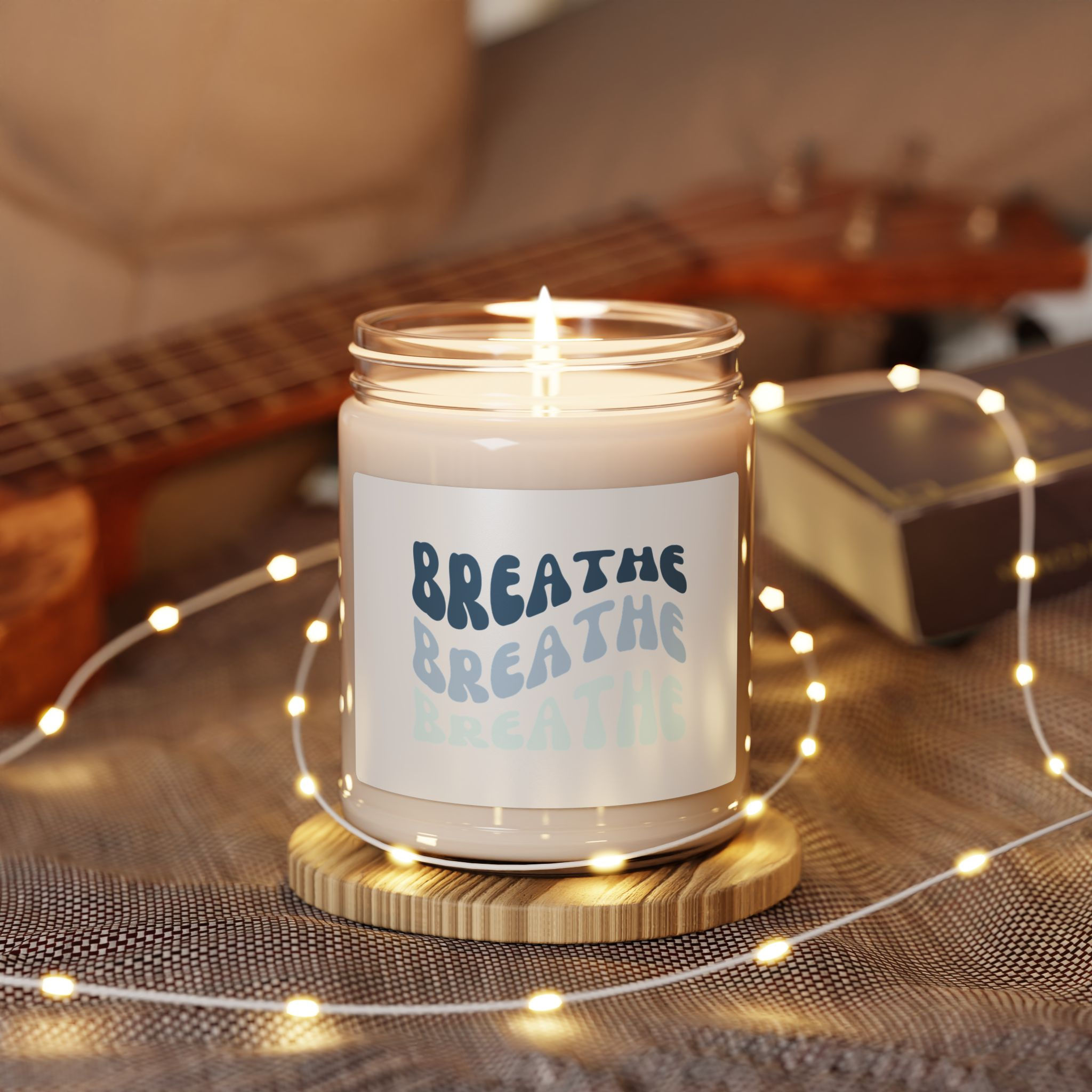Breathe Breathe Breathe Scented Soy Candle, 9oz