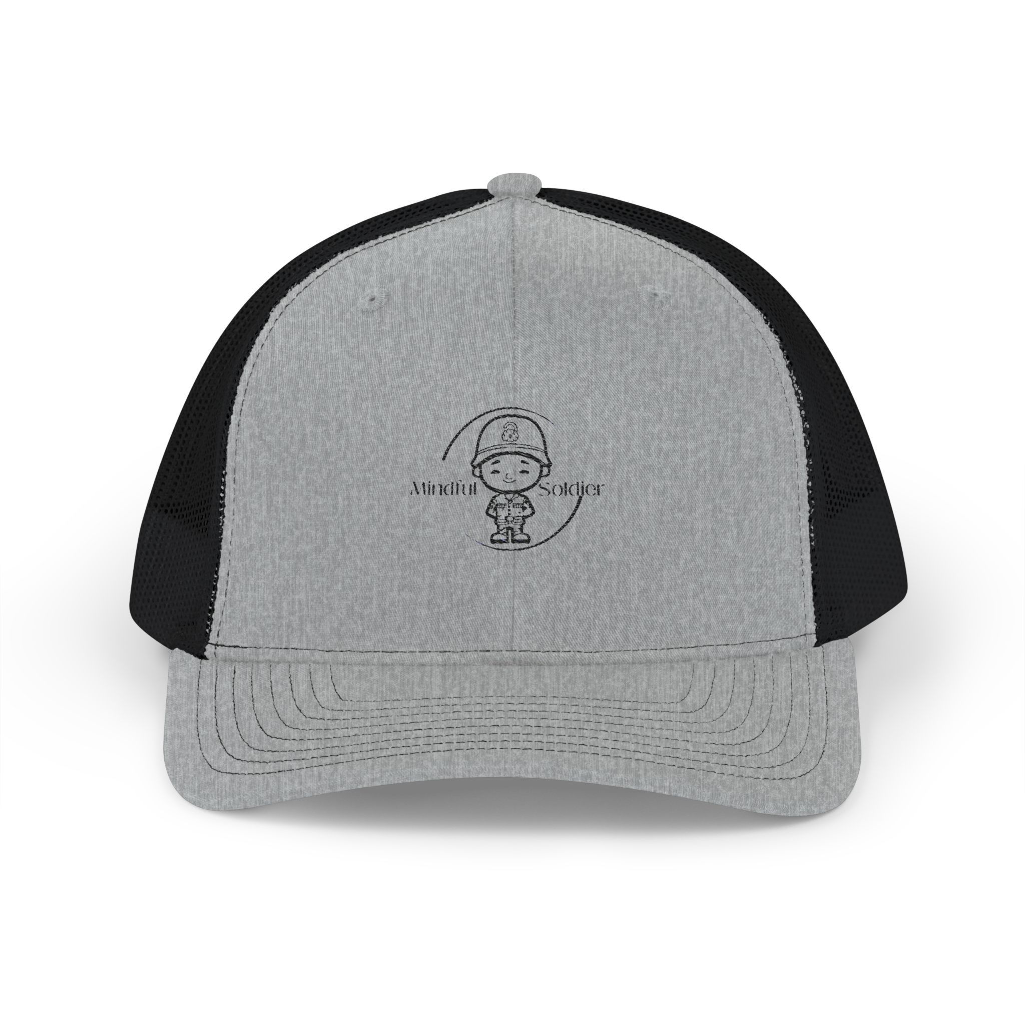 Mindful Soldier - Snapback Trucker Cap (Embroidery)