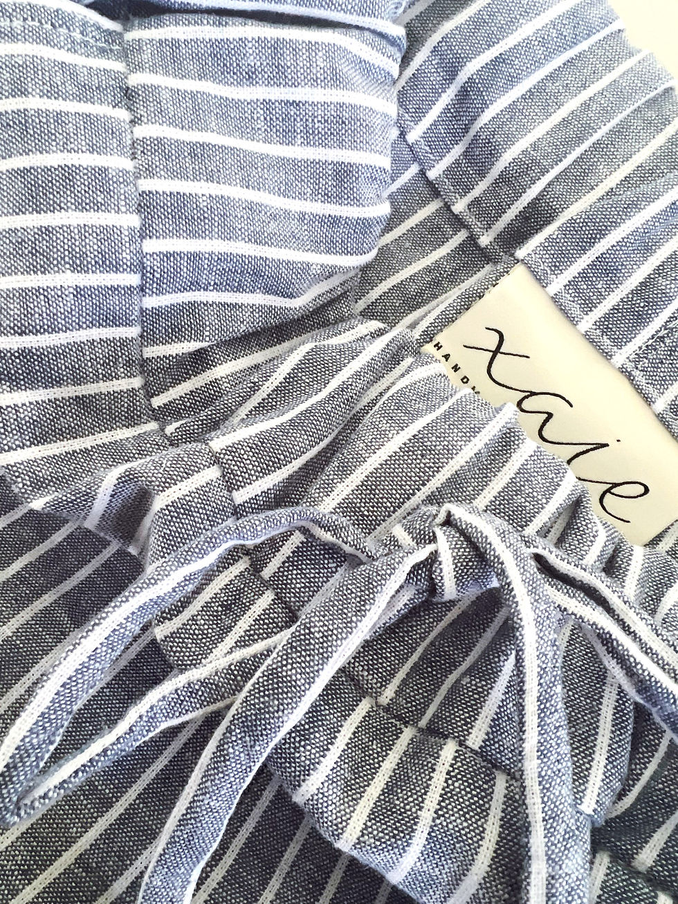 Thumbnail: Beau Linen Trouser - Denim Blue