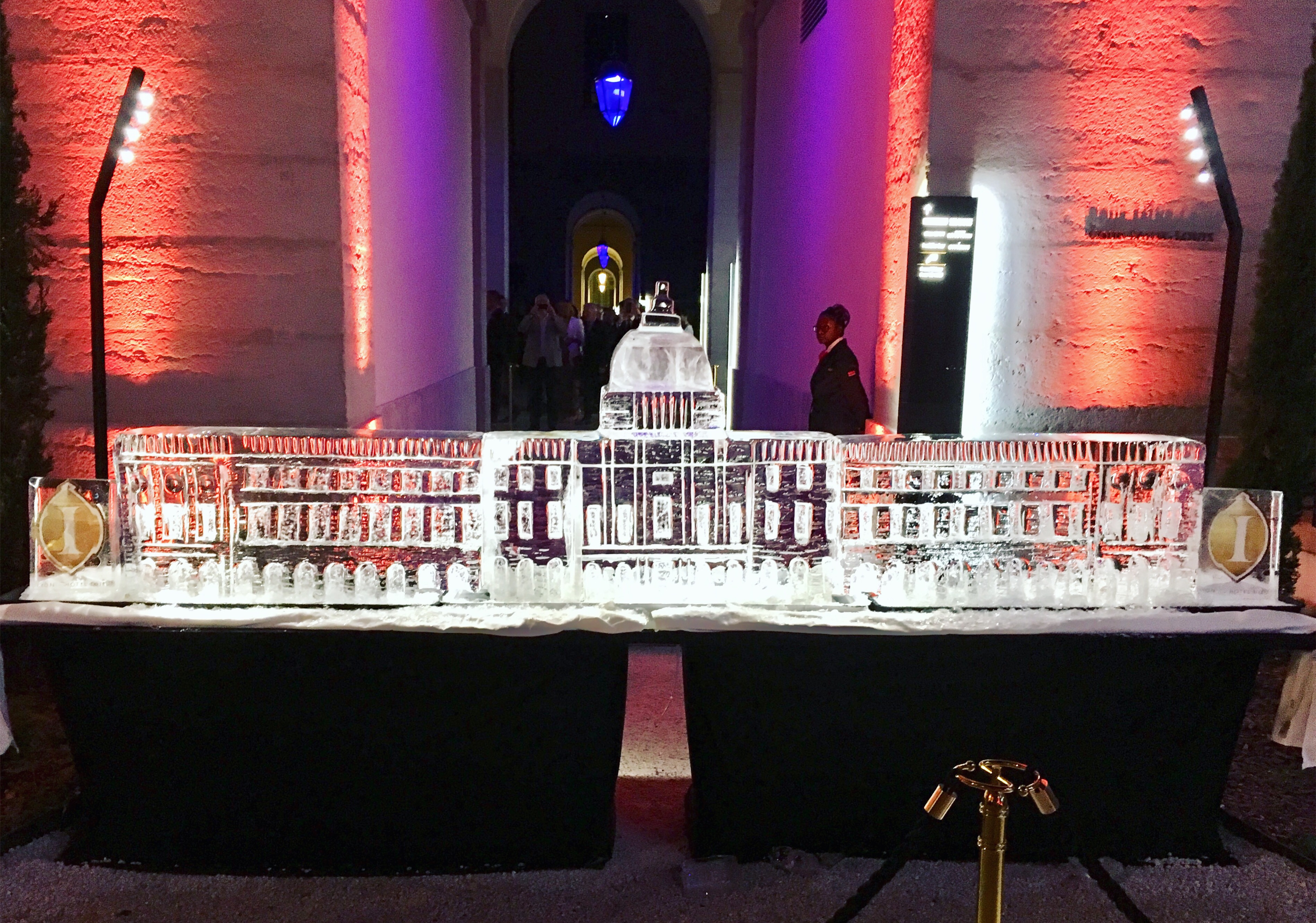 Sculpture sur glace Lyon