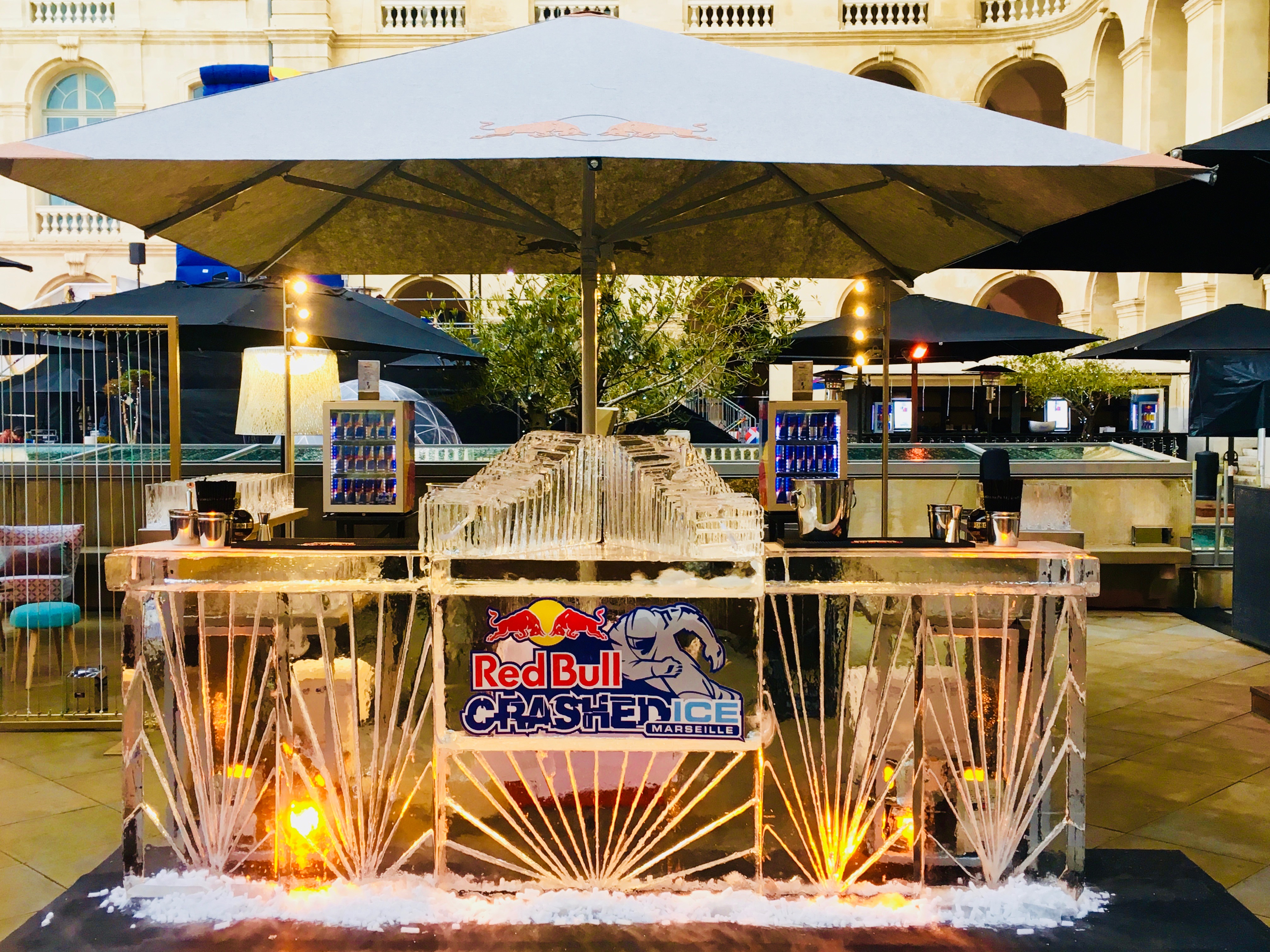 Ice Bar, Bar en glace, sculpture sur glace