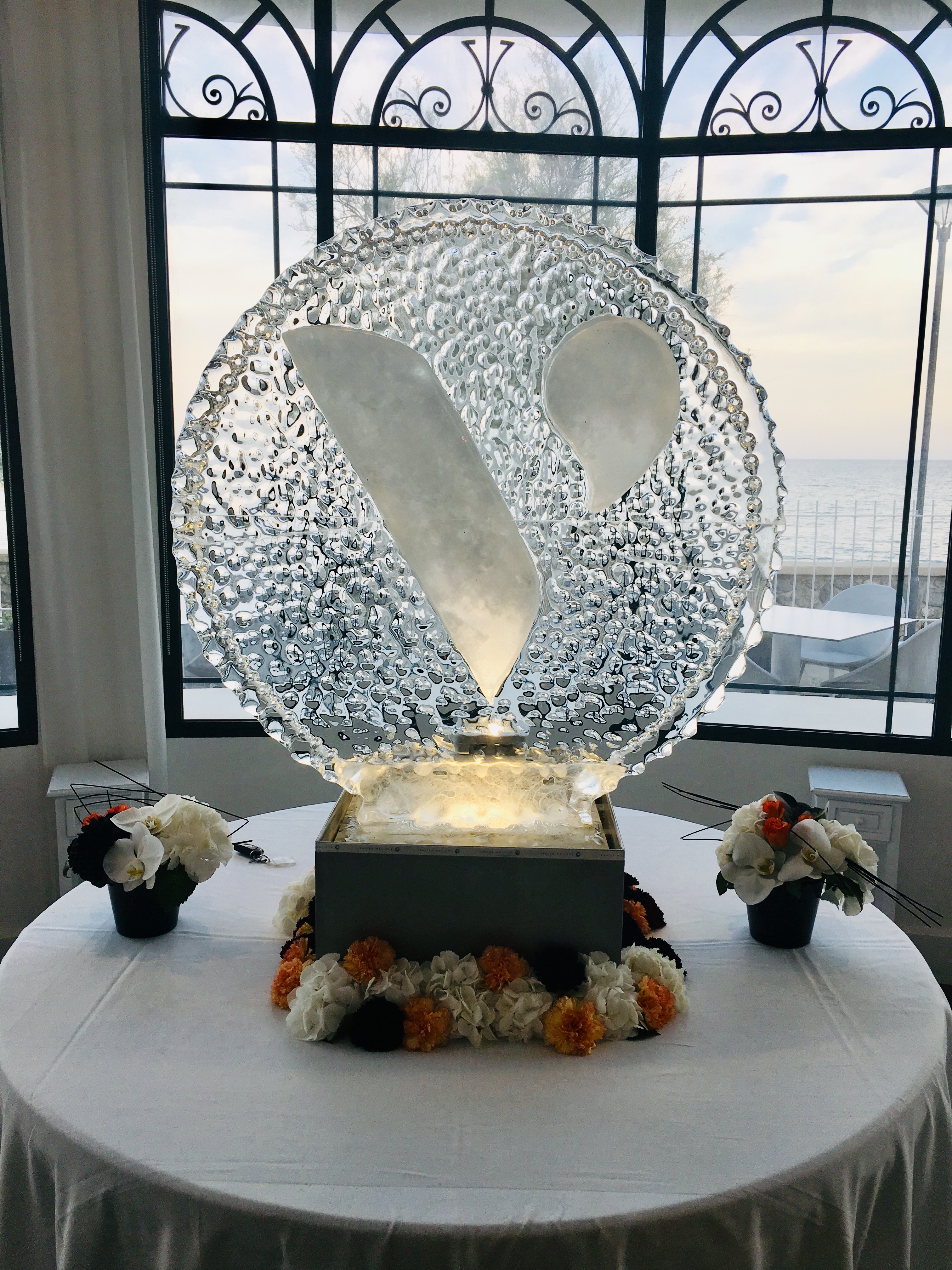 Sculpture sur Glace France