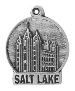 Salt Lake City 2D Temple Charm