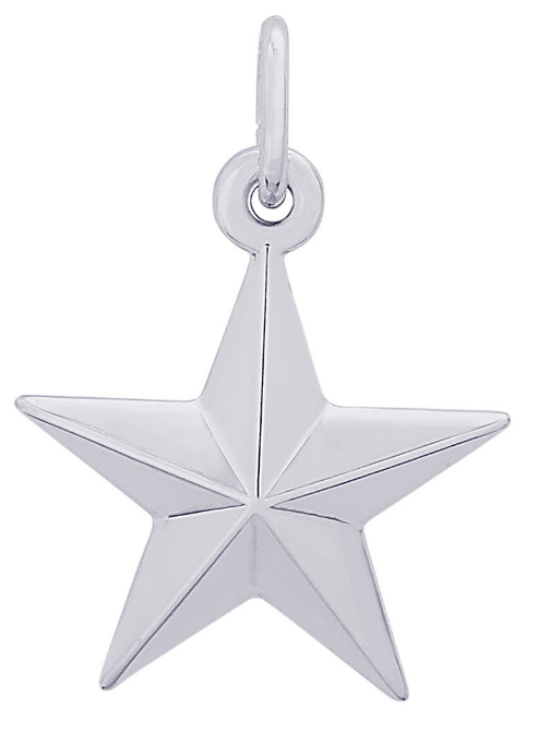 Thumbnail: Star Charm in Silver or Gold