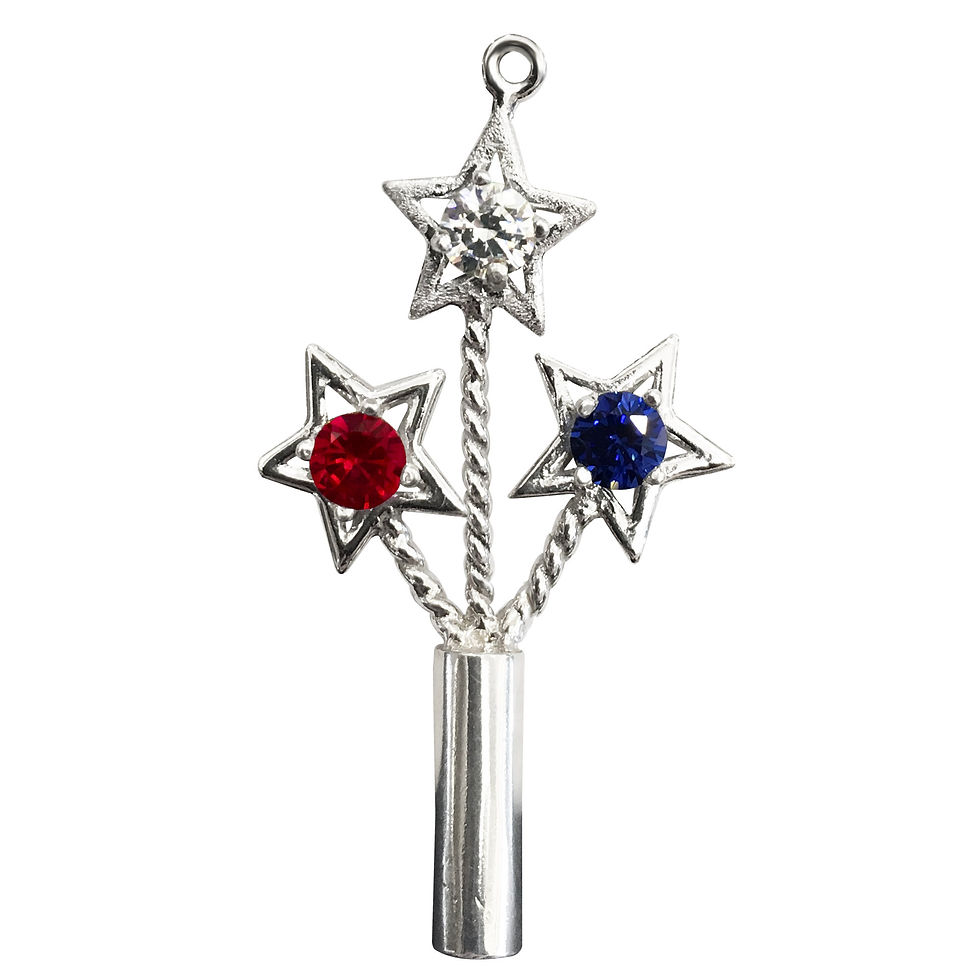 Thumbnail: 1 or 3 Tube Firework Charm
