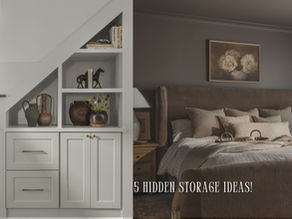 Project Farm Luxe - 5 Hidden Storage Ideas