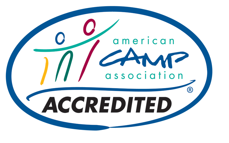The logo of the American Camp Association Accrediation.