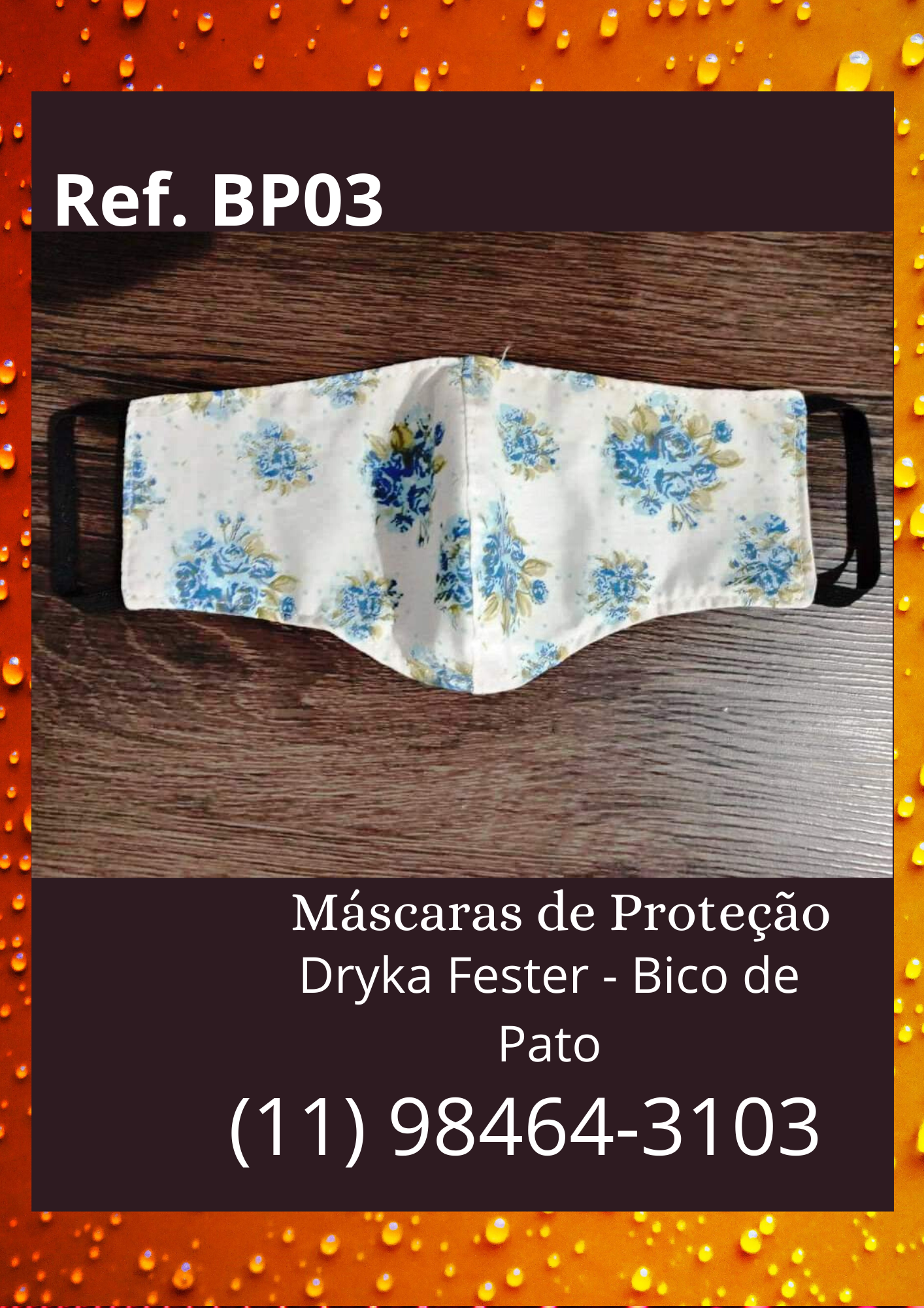 Máscaras de Proteção Bico de Pato