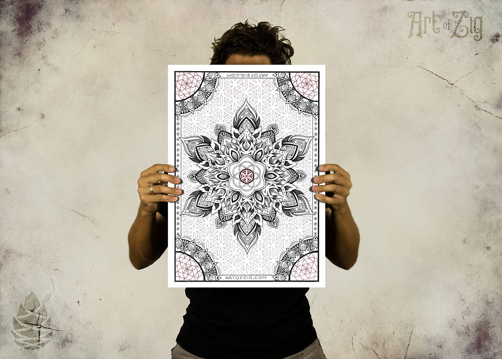 Thumbnail: SEED TO FLOWER Art Print