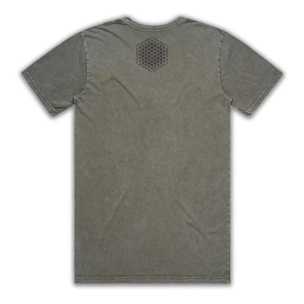 Thumbnail: ELECTRIC DODECA Moss Stone Wash T-Shirt