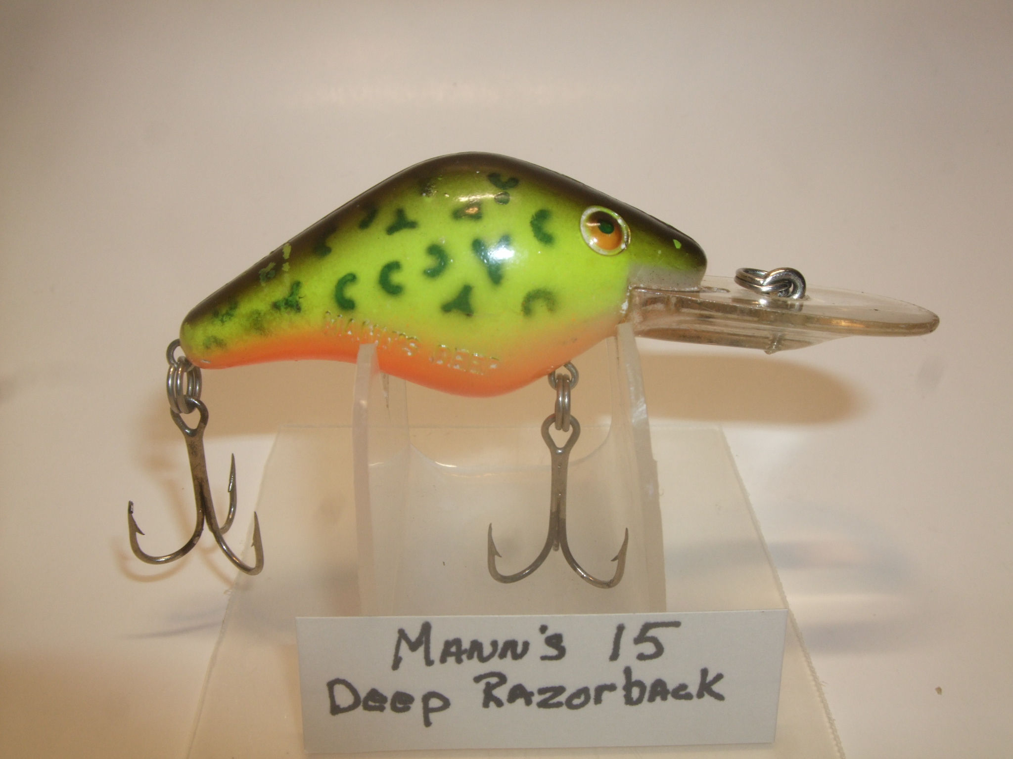 Mann's Deep Razor Back