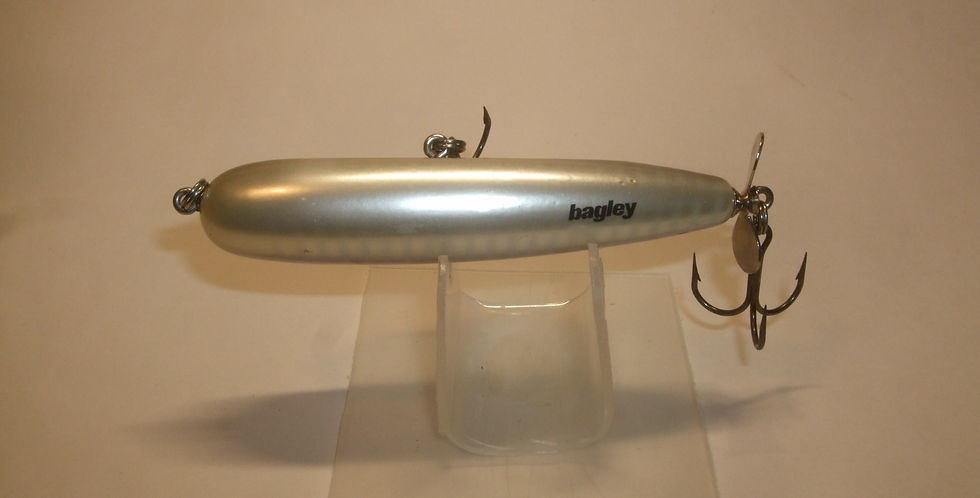 Thumbnail: bagley bagley's icu topwater spinner vintage fishing lure
