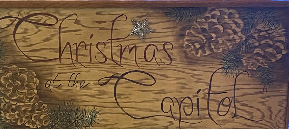 Christmas at the Capitol Sign