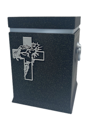 katolicka urna z krzyżem producent urn pogrzebowych polski producent made in poland urna z krzyżem pachnąca urna zapachowa urna urna tradycyjna ekologiczna urna biodegradowalna urna domdladuszy