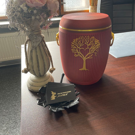 zakład pogrzebowy Ruda Śląska urna pogrzebowa Ruda Śląska urna biodegradowalna Ruda Śląska urny dom dla duszy urny z mączki kukurydzianej urna eko urna bio zakład pogrzebowy gloria