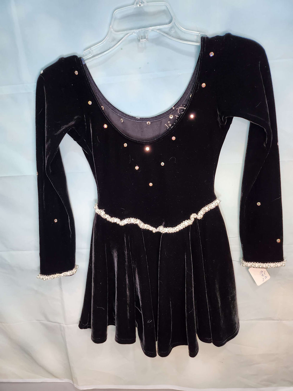 Thumbnail: Black child 10 white appliqués 