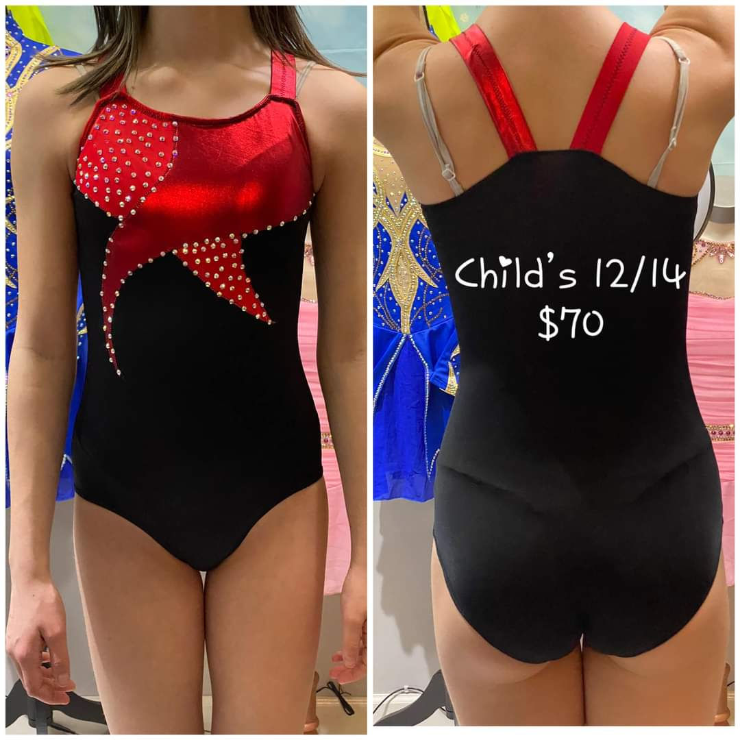 Red & black C12/14 leo