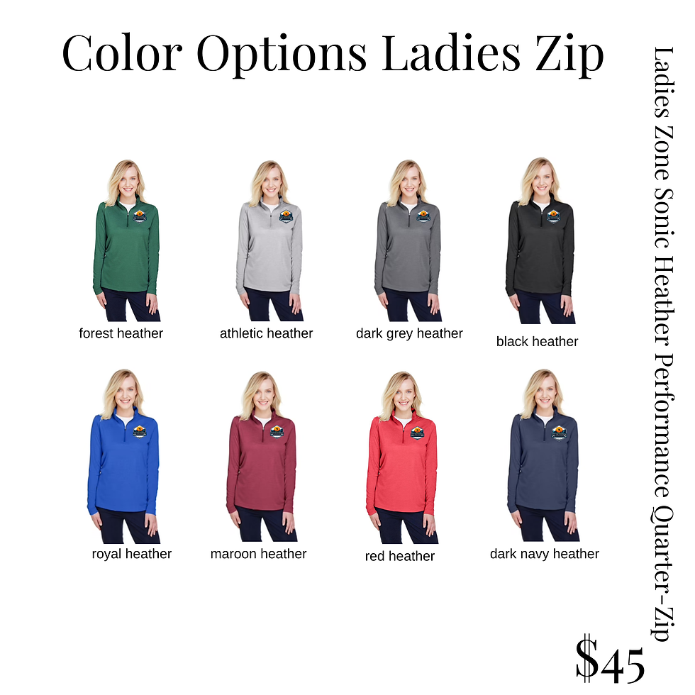 Thumbnail: JT's Outdoor Adventures - Zone Sonic Heather Performance Quarter-Zip