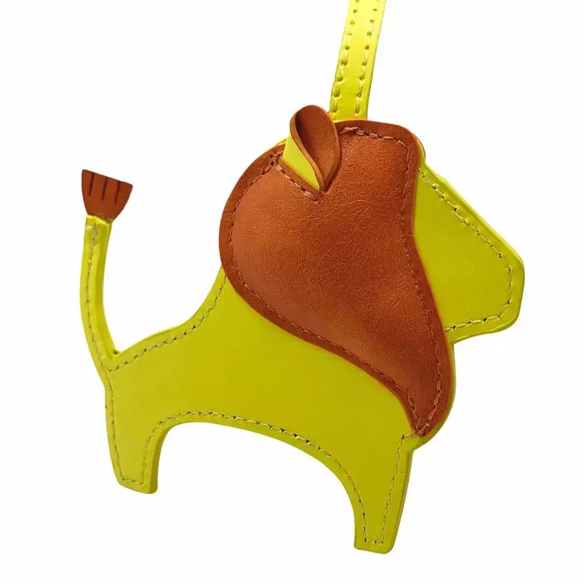 Miniatyrbild: Skapa eget hänge i skinn, egen logo lejon