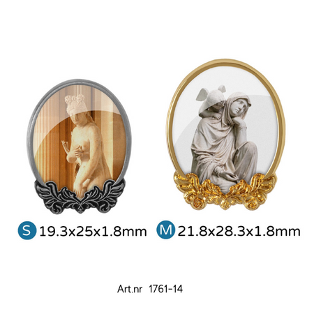 Miniatyrbild: Pins i Antik Antik guld och silver