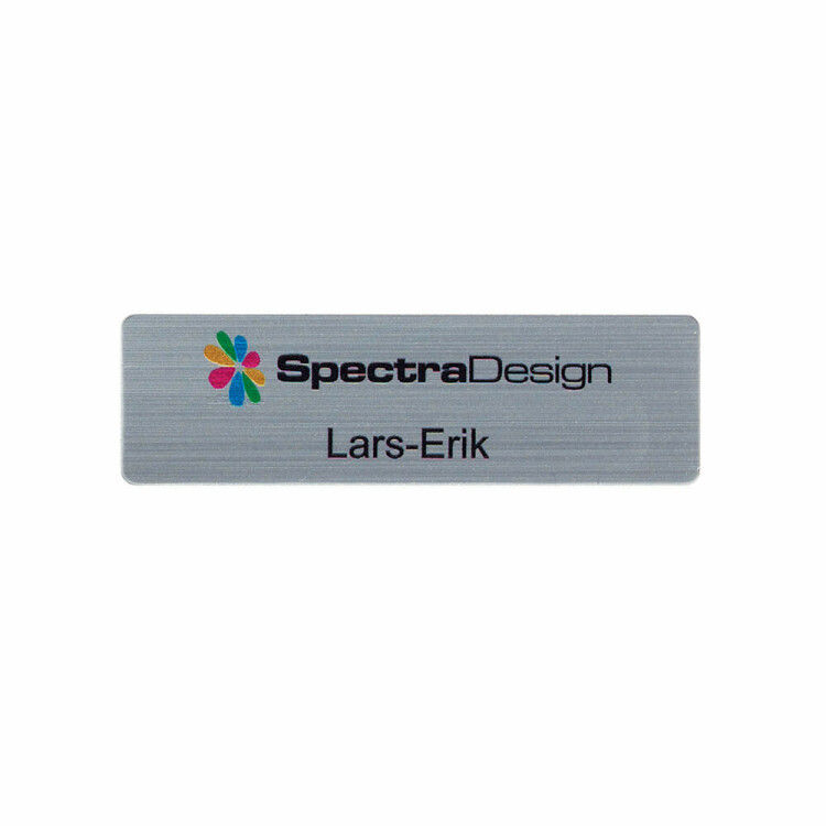 Miniatyrbild: Namnskylt i metall Spectra Design