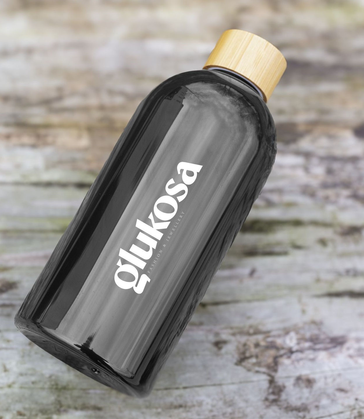 Retur Petflaska - RPET, bambukork med eget tryck