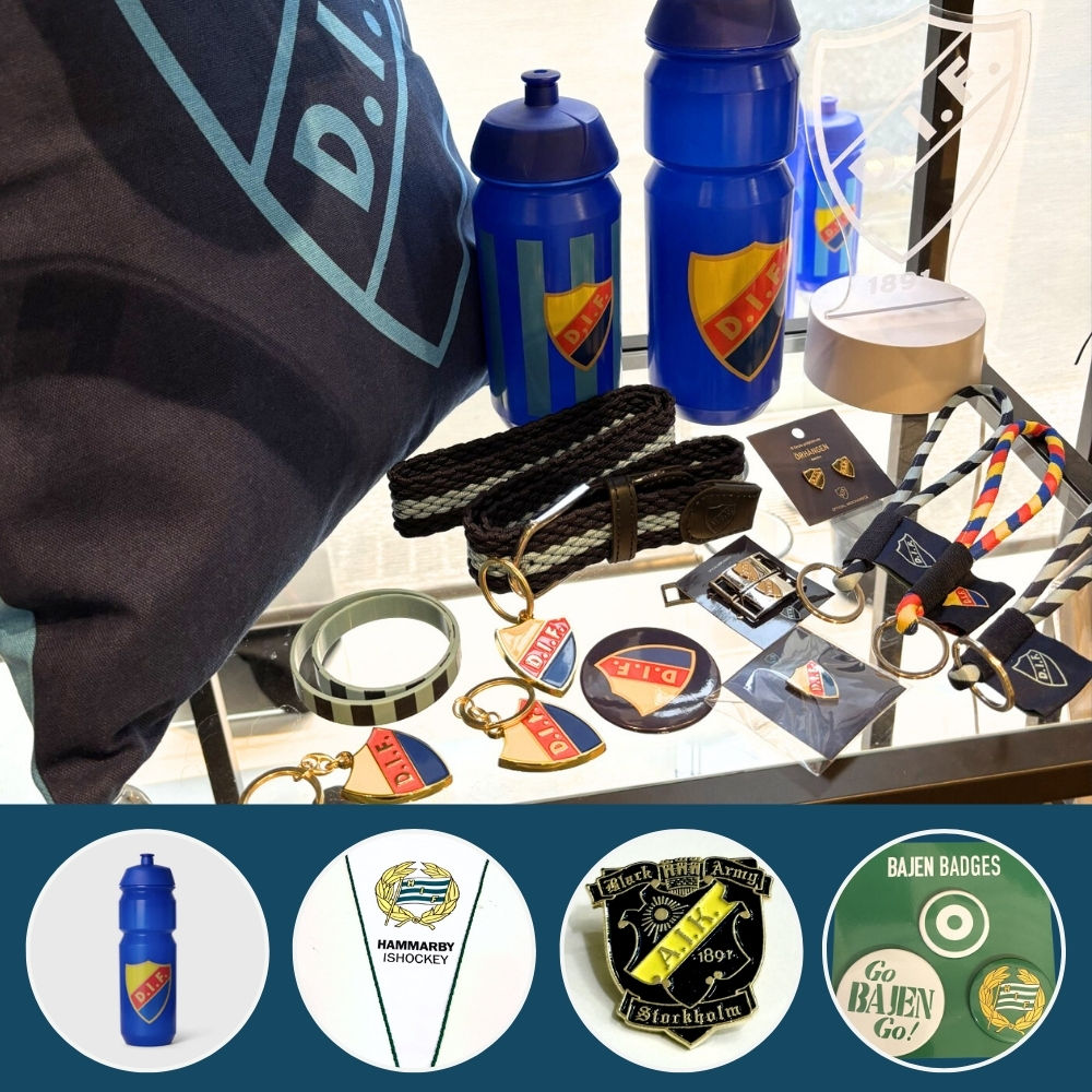 Merchandise för klubbar