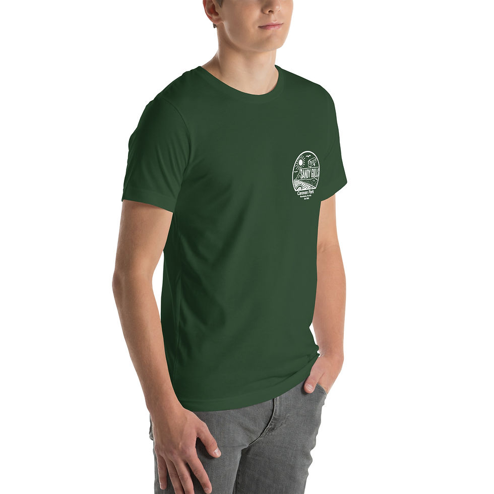 Thumbnail: Unisex t-shirt - Static Caravan