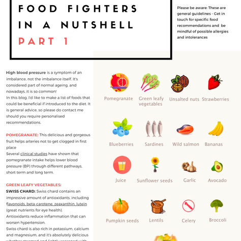 Healthy blood pressure - cupboard essentials