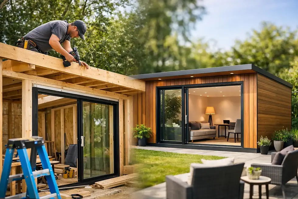 Bespoke Build vs Prefabricated Garden Room