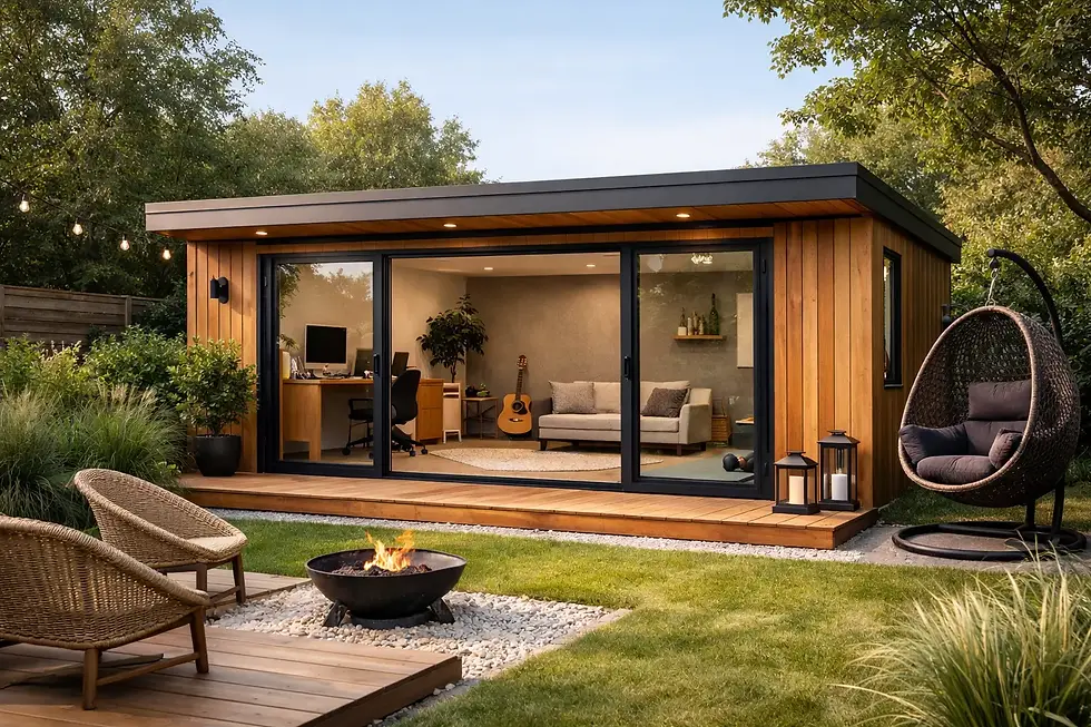 12 multi purpose garden room ideas