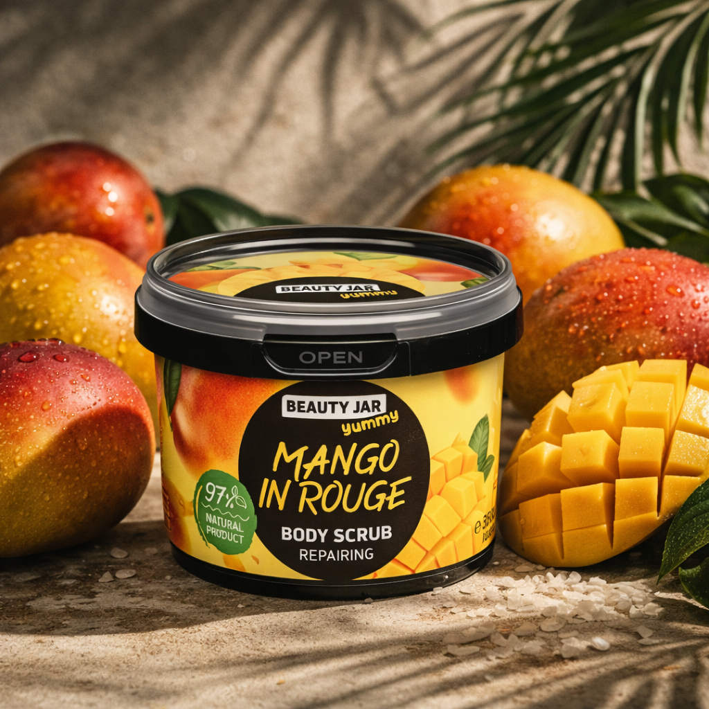 Beauty Jar Mango in Rouge Body Scrub 360g